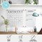 Martha Stewart Grayson Acrylic Wall Calendar & Notes Board Set W/ Marker & Mntng Hrdwr, Clear W/ Black Print BR-ACS-284545-BK-2-CLRBK-MS - alternate 5